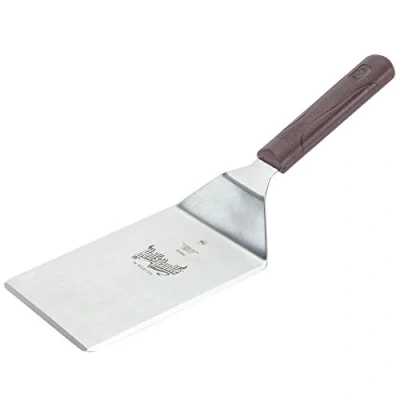 Image of Mercer Culinary M18290 Hell&#039;s Handle 6 x 5 Inch Heavy Duty Turner/Spatula, Stainless Steel