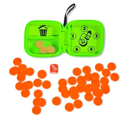 Image of TOMY Games 5 Up Addictive Push Your Luck Dice Game 2 4 Player Travel Fun Family for Kids and Adults Board 5+ Year Olds Birthday Gifts Christmas Stocking Fillers