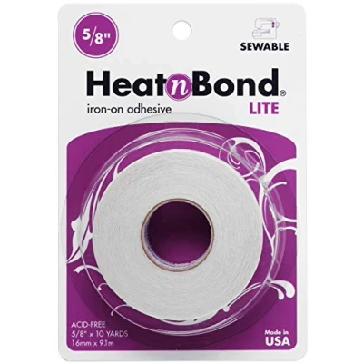 Image of HeatnBond Iron On Adhesive Tape, 5/8&quot; x 10 Yards