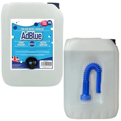 Image of STORM TRADING GROUP 10 Litres AdBlue With Integrated Easy Pour Spout Preventing Spills