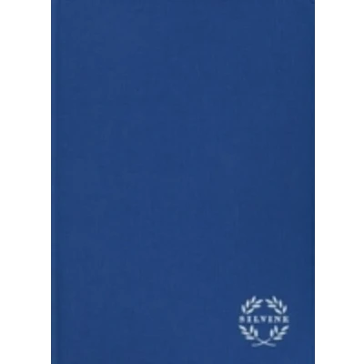 Image of Silvine CBA4 A4 Casebound Notebook Feint Blue (Pack 6)