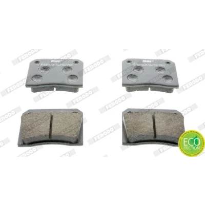 Image of 424515, 424533, 424535 Brake pad set FERODO PREMIER ECO FRICTION FDB815 not prepared for wear indicator without accessories