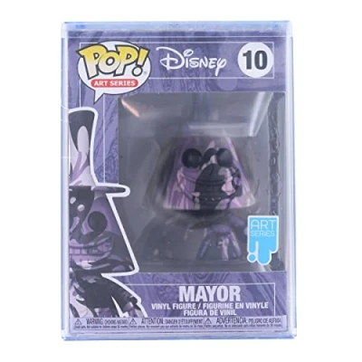 Image of Funko POP! Disney: the Nightmare Before Christmas Mayor (Artist&#039;s Series) With Case Collectable Vinyl Figure Includes Premium Plastic Protector Display Gift Idea Official Merchandise