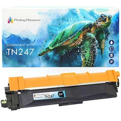 Image of Printing Pleasure TN 247 Toner Cartridge 247BK compatible for Brother DCP L3510CDW L3550CDW HL L3210CW L3230CDW L3270CDW MFC L3710CW L3750CDW L3770CDW Black