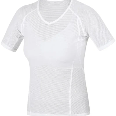 Image of GORE WEAR Women&#039;s Short Sleeve Undershirt, Base Layer, Multisport, White, 36