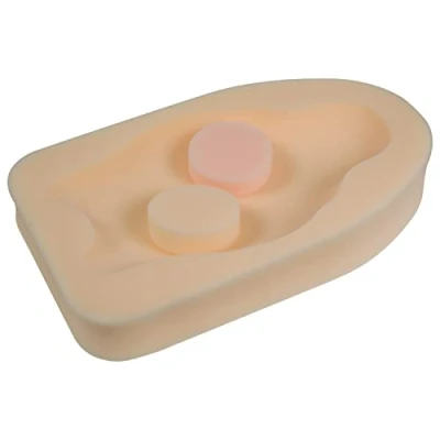 Image of Yellow Baby Bath Support Sponge