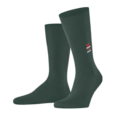 Image of Falke Airport Santa Chimney SO Socks, Men&#039;s, Size: 10/11, Hunter green