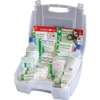 Image of Safety First Aid Evolution BS 8599 Compliant &amp; Eyewash Kit Medium Fully Stocked