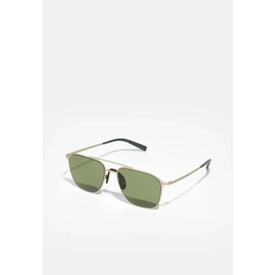 Image of Giorgio Armani Sunglasses Matte pale goldcoloured/green, Men&#039;s, Size: 58, gold coloured/green