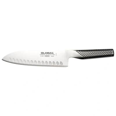 Image of Global G80 Santoku knife dimples 18 cm