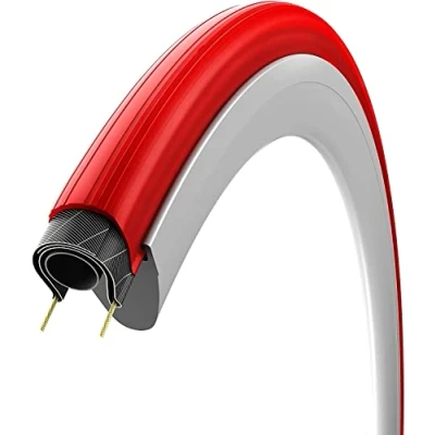Image of Vittoria 111.330.17.35.222HD Zaffiro Pro Home Trainer Foldable Tyre Red, 400 g One Size