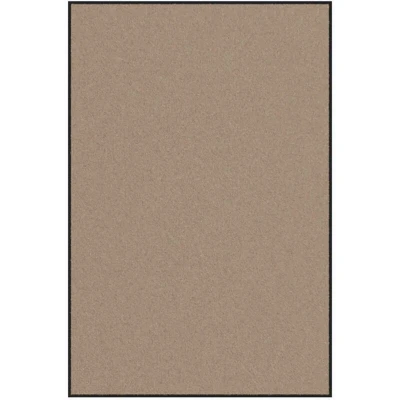 Image of vidaXL Doormat Indoor/Outdoor, Beige, 180x120 cm Bedroom, Living Room, Balcony Mat, Medium Pile Polypropylene Mat