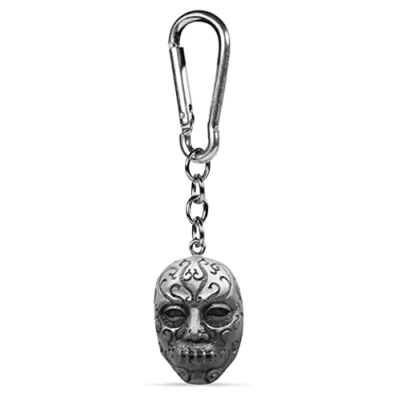 Image of Pyramid International HARRY POTTER Death Eater Mask 3D Metal Keyring Official Merchandise