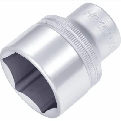 Image of 46805500000, 530054, ASE46805500000, VAG530054 Socket HAZET 900 32 DIN3124, ISO2725 1 Chrome Vanadium Steel Knurled