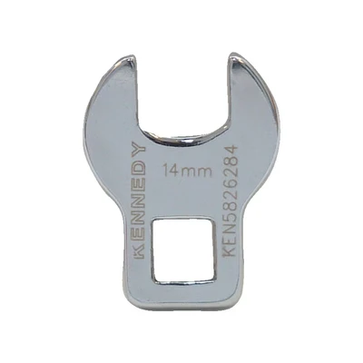 Image of Kennedy 14mm Open Ended Crowfoot Wrench 3/8&quot; Square Drive
