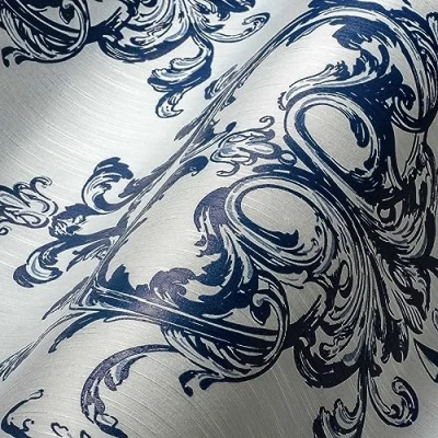 Image of Architects Paper Wallpaper Blenheim Damask 961964