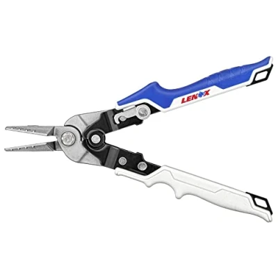Image of LENOX Tools Pliers, Seamers, Forged Head, Cuts 18 Gauge Metal and 22 Stainless Steel (LXHT14350​)
