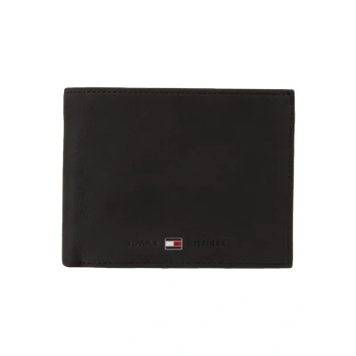 Image of Tommy Hilfiger Men’s Johnson Wallet with Coin Pocket, Black (Black), One Size