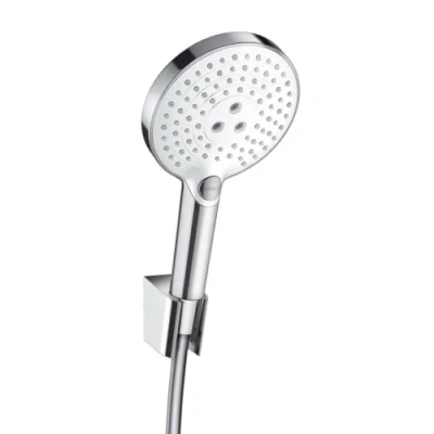 Image of hansgrohe Raindance Select S shower holder set 120 3jet with hose 160 cm
