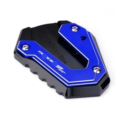 Image of For Y&amp;amaha TRACER 9 GT 9GT Tracer9GT 2021 2023 2022 Motorcycle Accessories Kickstand Foot Side Stand Enlarger Pad Tire Valve Cap Extender
