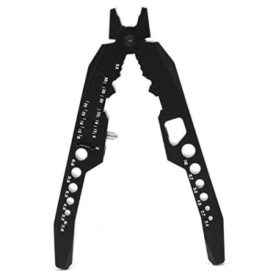Image of Shocks Struts Damper Pliers, Multi‑function Ball Head Pliers Clip RC Metal Compatible with Traxxas HSP Car(Black)