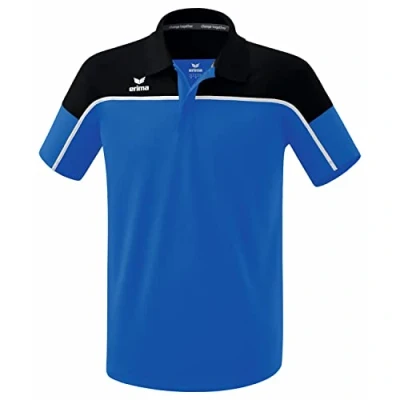 Image of Erima Men&#039;s „Change Polo Shirt, New Royal/Black/White, M