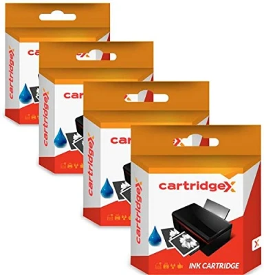 Image of Cartridgex 4 Cyan Compatible Ink Cartridges Replacement for CLI 521 Canon Pixma iP3600 MP560 MP620 MP630 MP640