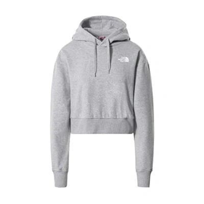 Image of THE NORTH FACE Trend Crop Hooded Sweatshirt Tnf Light Grey Heather M