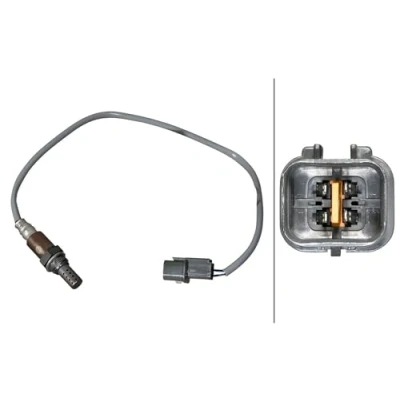 Image of MD369189, MN153036, MN163401, MN183469, MR578604 Lambda sensor HELLA 6PA 358 221 471 Heated MITSUBISHI: PAJERO 3, 3