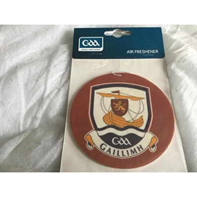 Image of GALWAY Official GAA IRELAND County round crest air freshener very rare limited stock