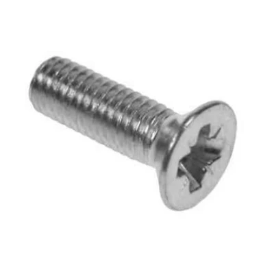 Image of KAYFAST M6 POZI COUNTERSUNK MACHINE SCREWS A2 STAINLESS POZIDRIVE CSK BOLTS (M6 x 16, 4)