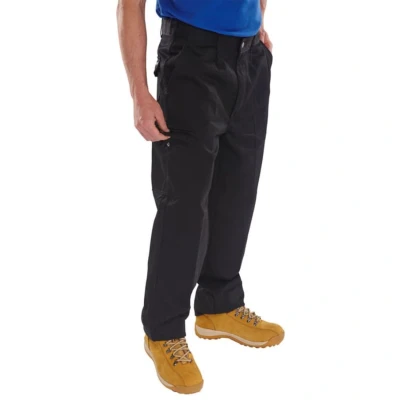 Image of HEAVYWEIGHT DRIVERS TROUSERS BLACK 28T