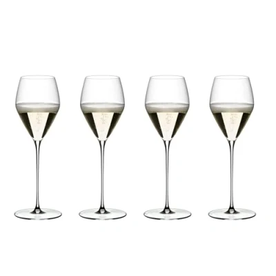 Image of Riedel Veloce 4 For 3 Champagne Wine Glasses