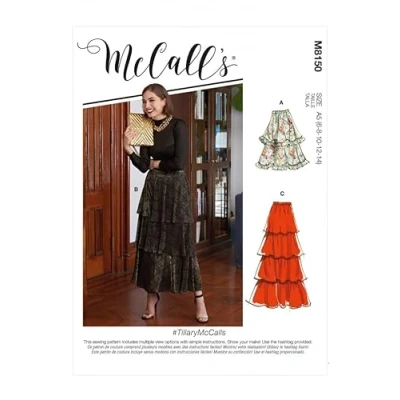 Image of McCalls Sewing Pattern 8150 A5 (6 8 10 12 14)