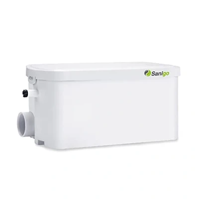 Image of Sanigo Sani S250C Sanitary Shredder Silent Waste Pump, Shower Lift Pump Equipped with Two Inlets