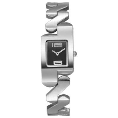 Image of JewelryWe Men Square Quartz Watch: Ladies Silver Rectangle Analog Geometric Strap Sunray Dial Casual Elegant Wrist Watch
