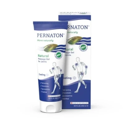 Image of Pernaton Natural Cooling Gel for Joint Massage, Green Lipped Mussel Supports Health and Flexibility, with Original Perna Extract, 250ml