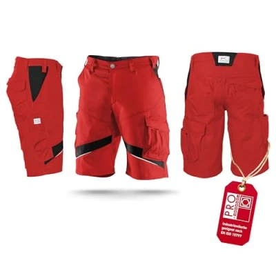 Image of Kubler 24505365 5599 54 &quot;Activiq&quot; Shorts, Medium Red and Black, Size