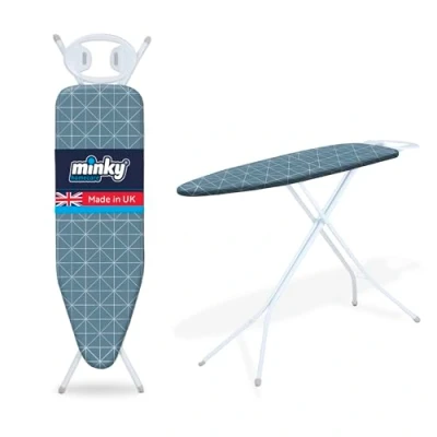 Image of Minky Expert Blue Ironing Board 122 x 38