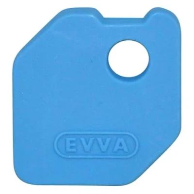 Image of EVVA EPS Coloured Key Caps Azure Blue 0043522493