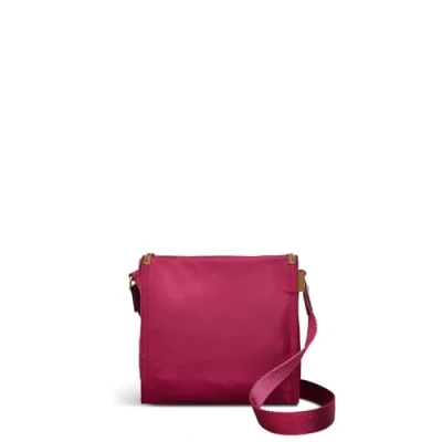 Image of RADLEY London Canford Gardens Responsible Medium Ziptop Crossbody for Women, in Foxglove Recycled Polyester with Adjustable Strap
