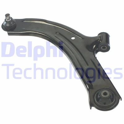 Image of 54501EL000 Suspension Arm DELPHI TC2873 with ball joint Left, Lower Trailing Sheet Steel NISSAN: Tiida Hatchback, NV200 Box Body / Estate