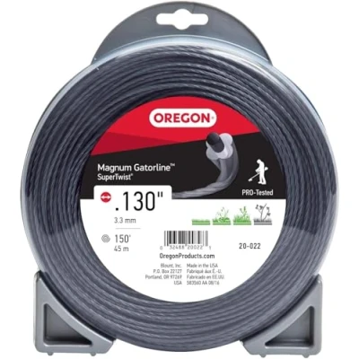 Image of Oregon 20 022 Gatorline Super Twist Magnum 1 Pound Coil of .130 Inch by 150 Foot String Trimmer Line
