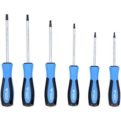 Image of BRILLIANT TOOLS BT031010 Screwdriver Set 6 Piece Torx [Powered by KS Tools]