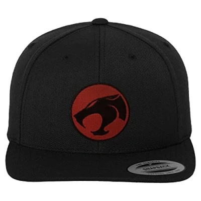 Image of Thundercats Officially Licensed Logo Premium Snapback Cap (Black), One Size
