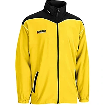 Image of Derbystar Men Brilliant Presentation Jacket Yellow, X Large