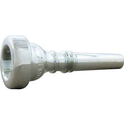 Image of Bach 34911D Silver Plated 11D Cup Cornet Mouthpiece, Medium Shallow