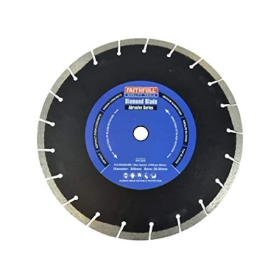 Image of Faithfull FAIDB300ABR Asphalt and Abrasive Materials Diamond Cutting Blade 300 mm (12 Inch)