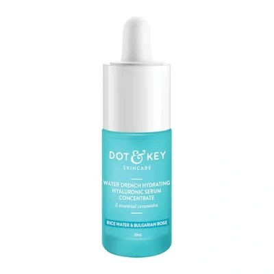 Image of Hydrating Hyaluronic Acid Serum for Face &amp; skin, with Vitamin C, E and B5 Intense Hydration + Moisture, Paraben Free, 1 fl oz.