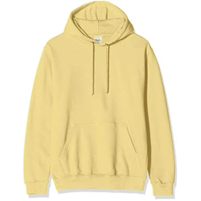 Image of AWDis Men&#039;s College Hoodie, Yellow (Sherbet Lemon), XX Large